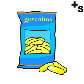 gusanitos, bag gusanitos