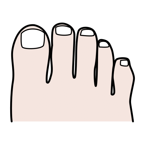 toes in ARASAAC · Global Symbols