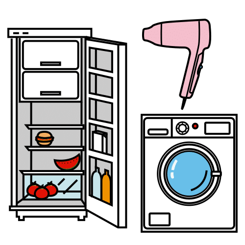 electrical appliances