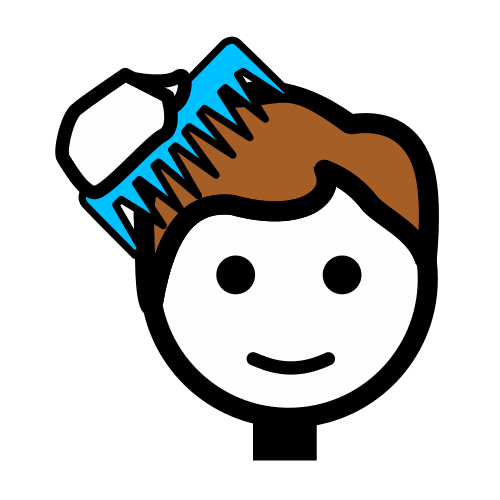 comb hair