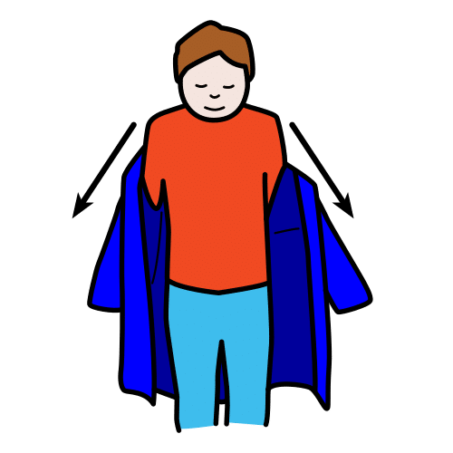 take off the coat
