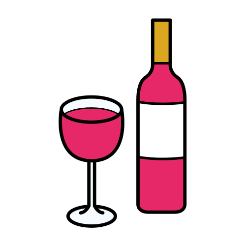 vino rosado