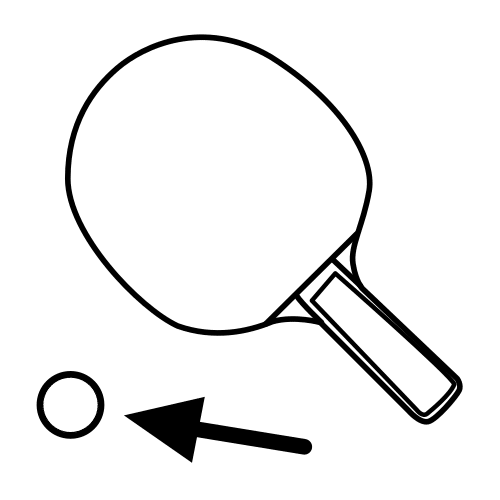 pelota de ping-pong