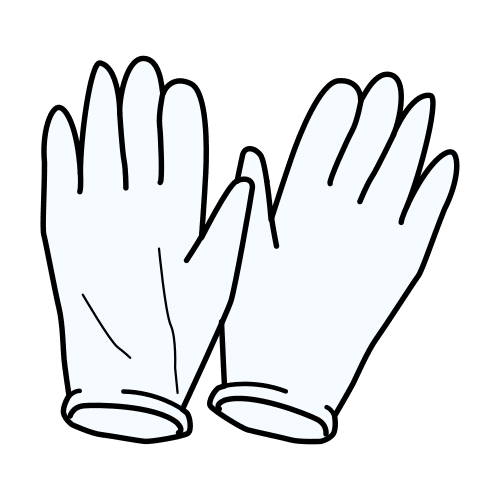 guantes de cirujano