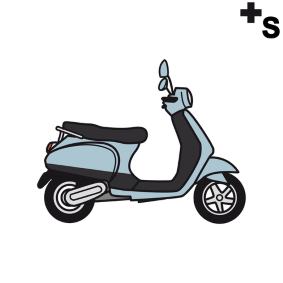 scooters, motorcycles