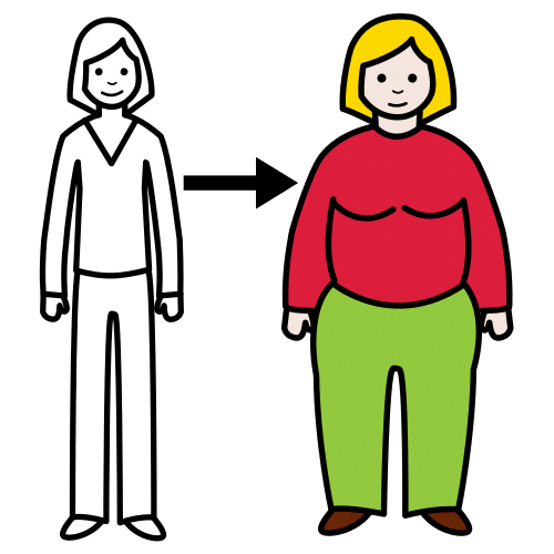 напълнявам