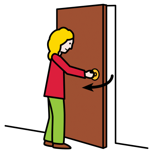 отварям врата