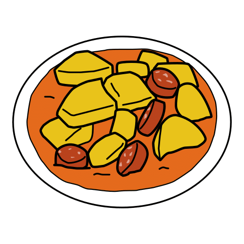 potatoes with chorizo