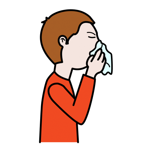blow the nose