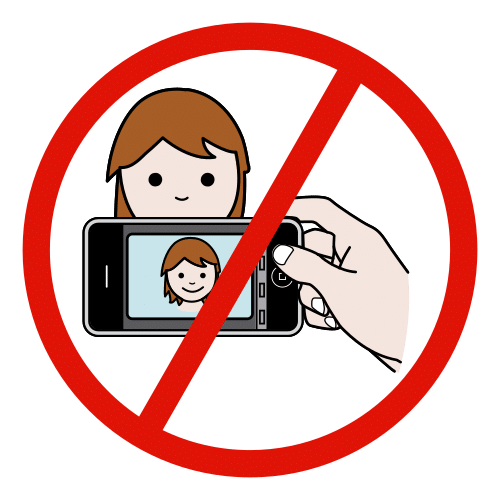 prohibido hacer fotos