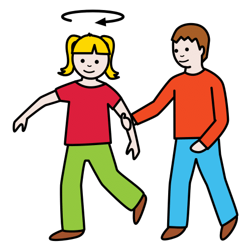 juego de dar vueltas