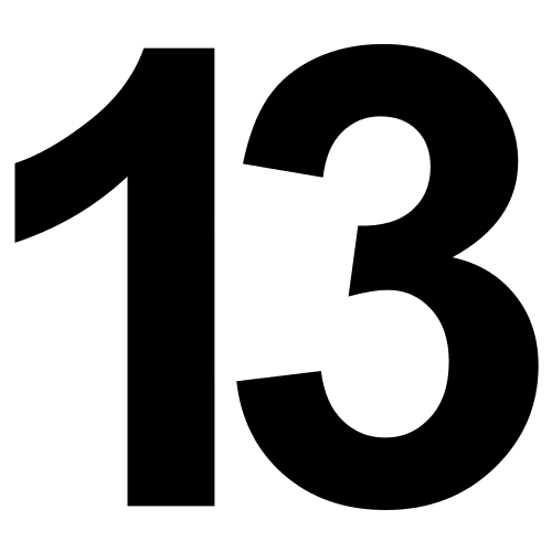 13