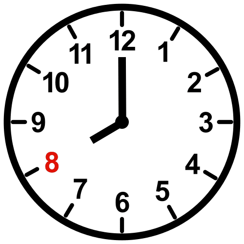 eight o'clock
