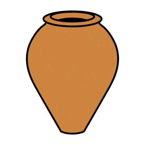 earthenware jar