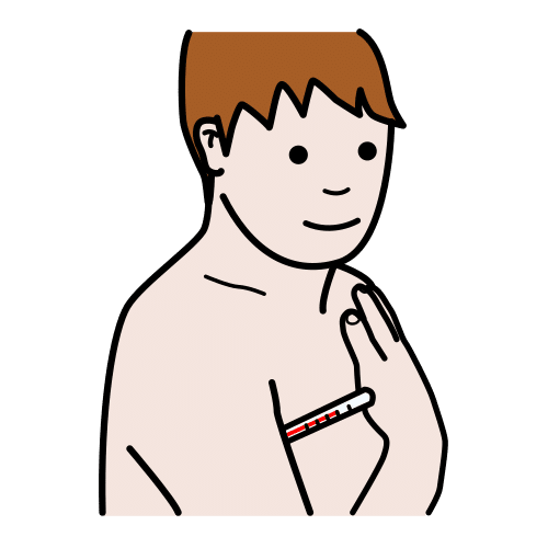 ponerse el termÃ³metro