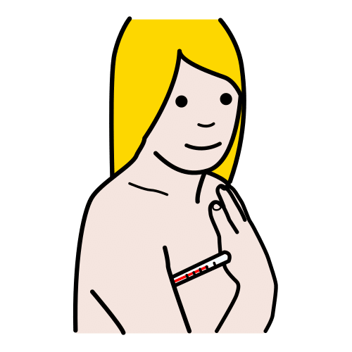 ponerse el termÃ³metro