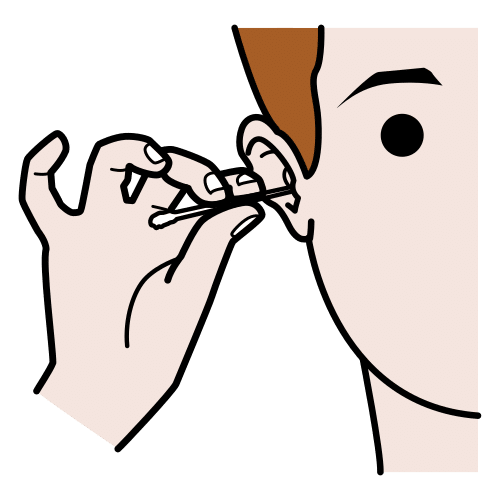 clean the ear