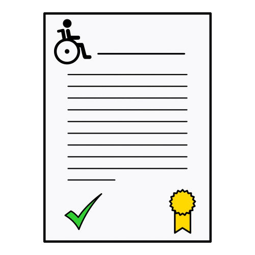 disability certificate