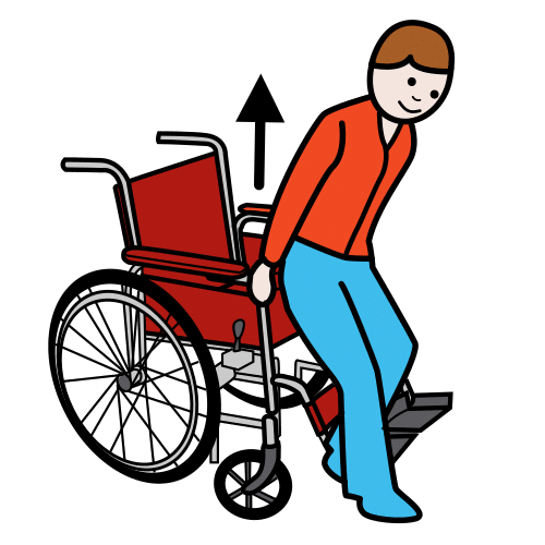 get up from wheelchair