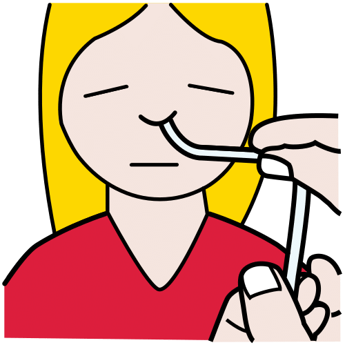 poner sonda nasogástrica