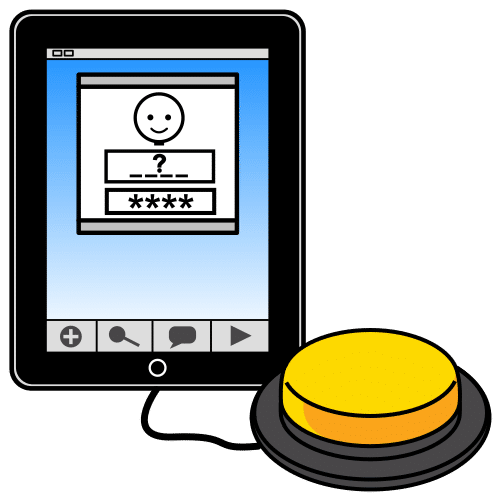 pulsador para tableta