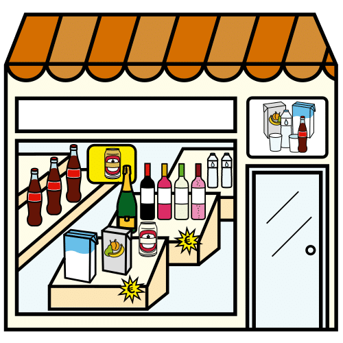 liquor store