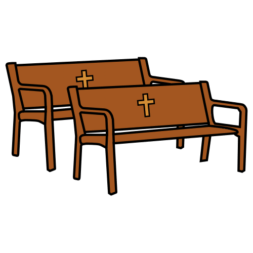 bancos de iglesia