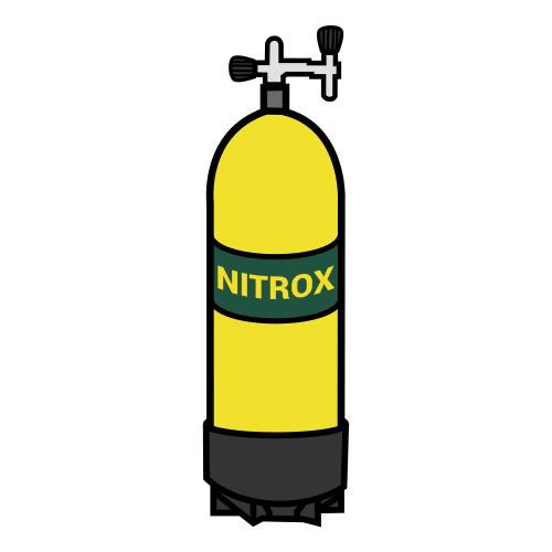 nitrox duikfles