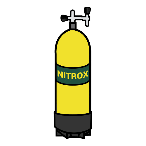botella de buceo nitrox