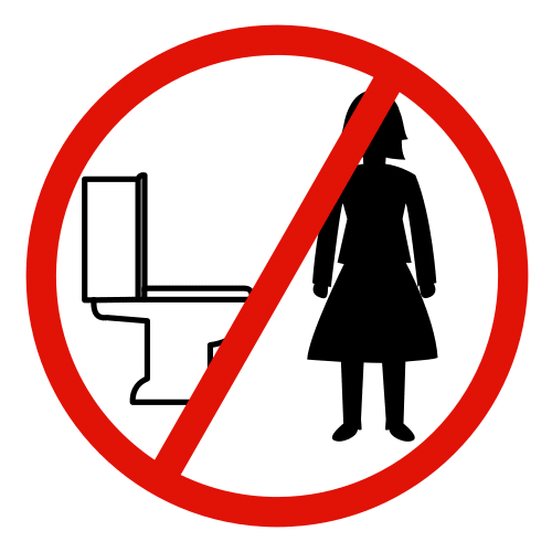 prohibido ir al baÃ±o