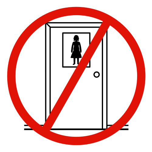 prohibido ir al baÃ±o