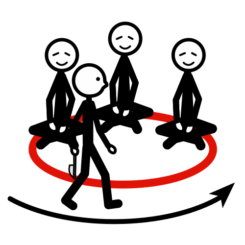 Zapatilla por Detrás