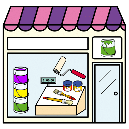 tienda de pinturas