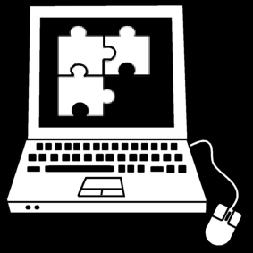 Laptop: Puzzel