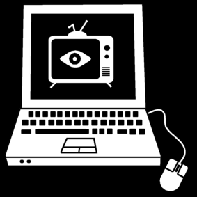 Laptop Tv in Sclera · Symbols