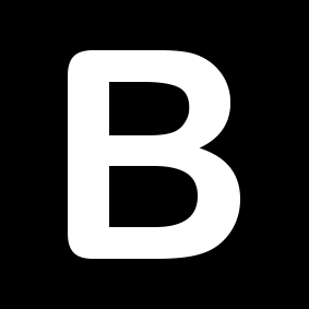 Letter: B