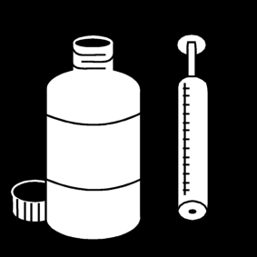 Medicatie: Fles