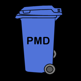 Rolcontainer Pmd Blauw