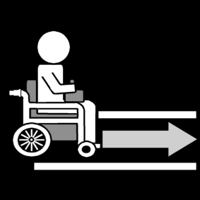 Rolstoel Electrisch Tussen Lijnen