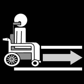 Rolstoel Electrisch Tussen Lijnen