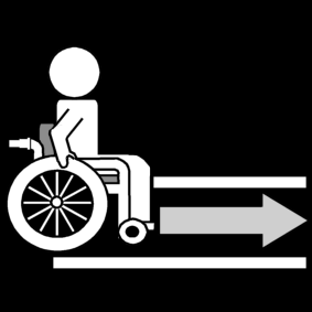 Wheelchair Between Lines