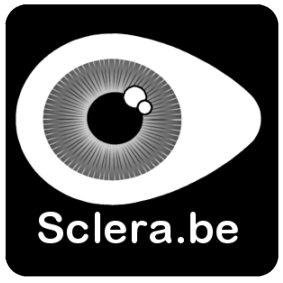 Sclera Logo Wit