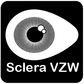 Sclera Vzw Logo Wit