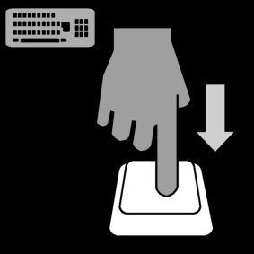 Toetsenbord Toets Indrukken