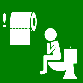 Toiletpapier Gebruiken