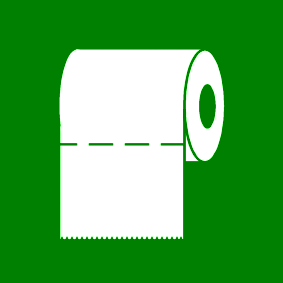 Toiletpapier Gebruiken