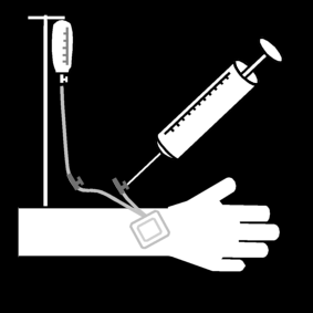 Bloed Prikken Centrale Lijn