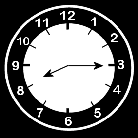 Clock 8:15