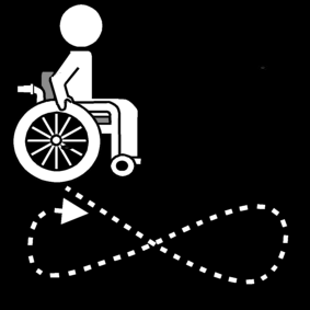 Wheelchair Driving A Eight