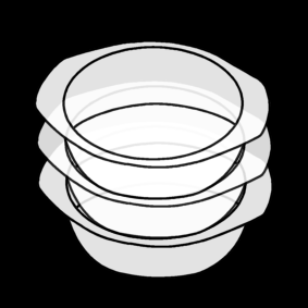 Ovenschalen Rond Glas